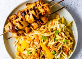 Chicken Satay Salad