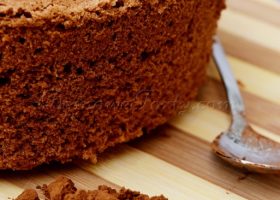 Cocoa Sponge Cake
