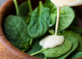Creamy Maple Tahini Dressing (Vegan)