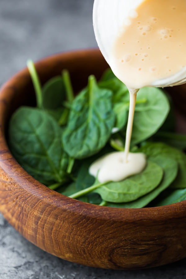 Creamy Maple Tahini Dressing (Vegan)